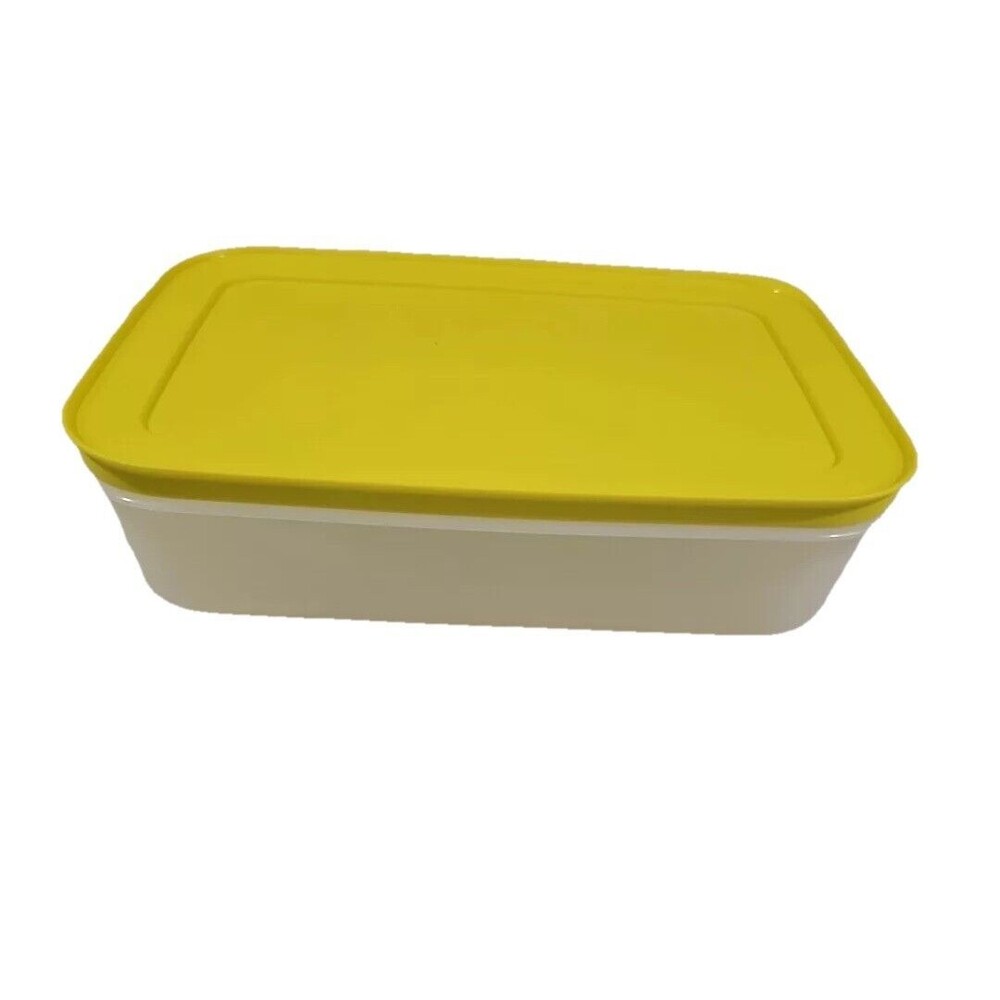 Tupperware Freezer Mates Plus Medium Shallow Snowflake Container 4 1/4 Cup, 1L